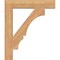 Ekena Millwork Balboa Block Smooth Bracket, Western Red Cedar, 3 1/2"W x 22"D x 26"H BKT04X22X26BOA05SWR - alternate 4